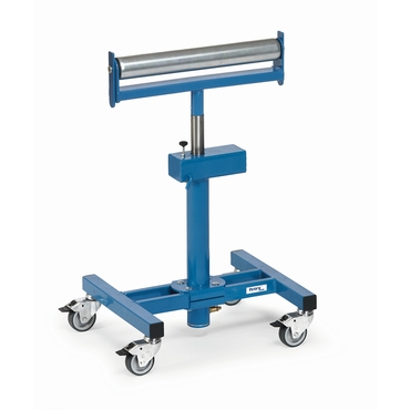 Roller stand with height adjustment